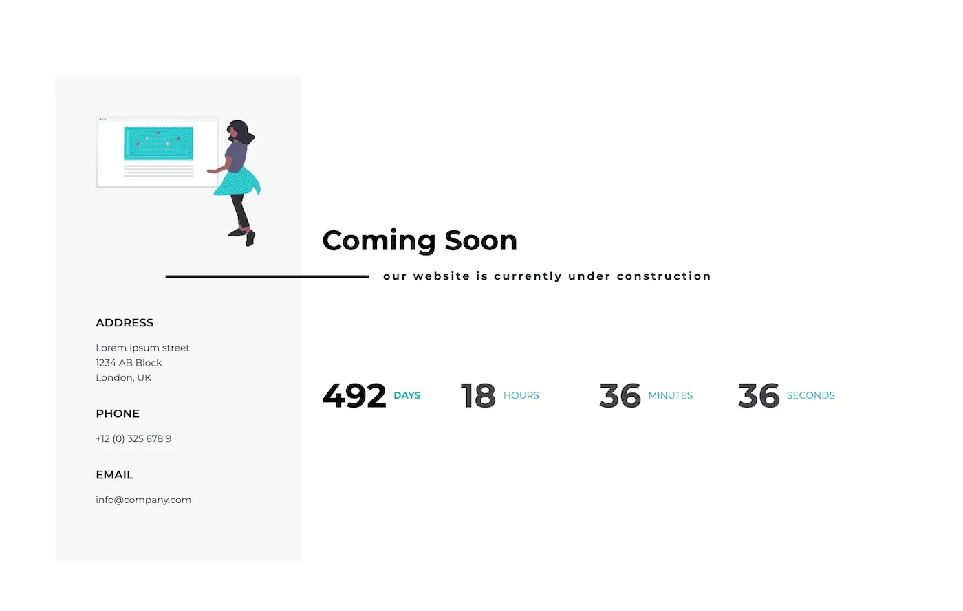 Countdown template demo