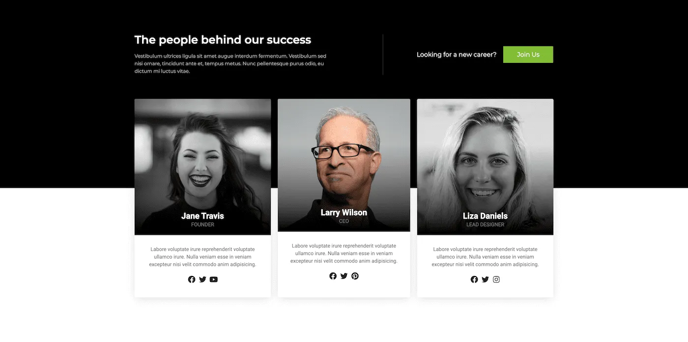Team Member Template 2