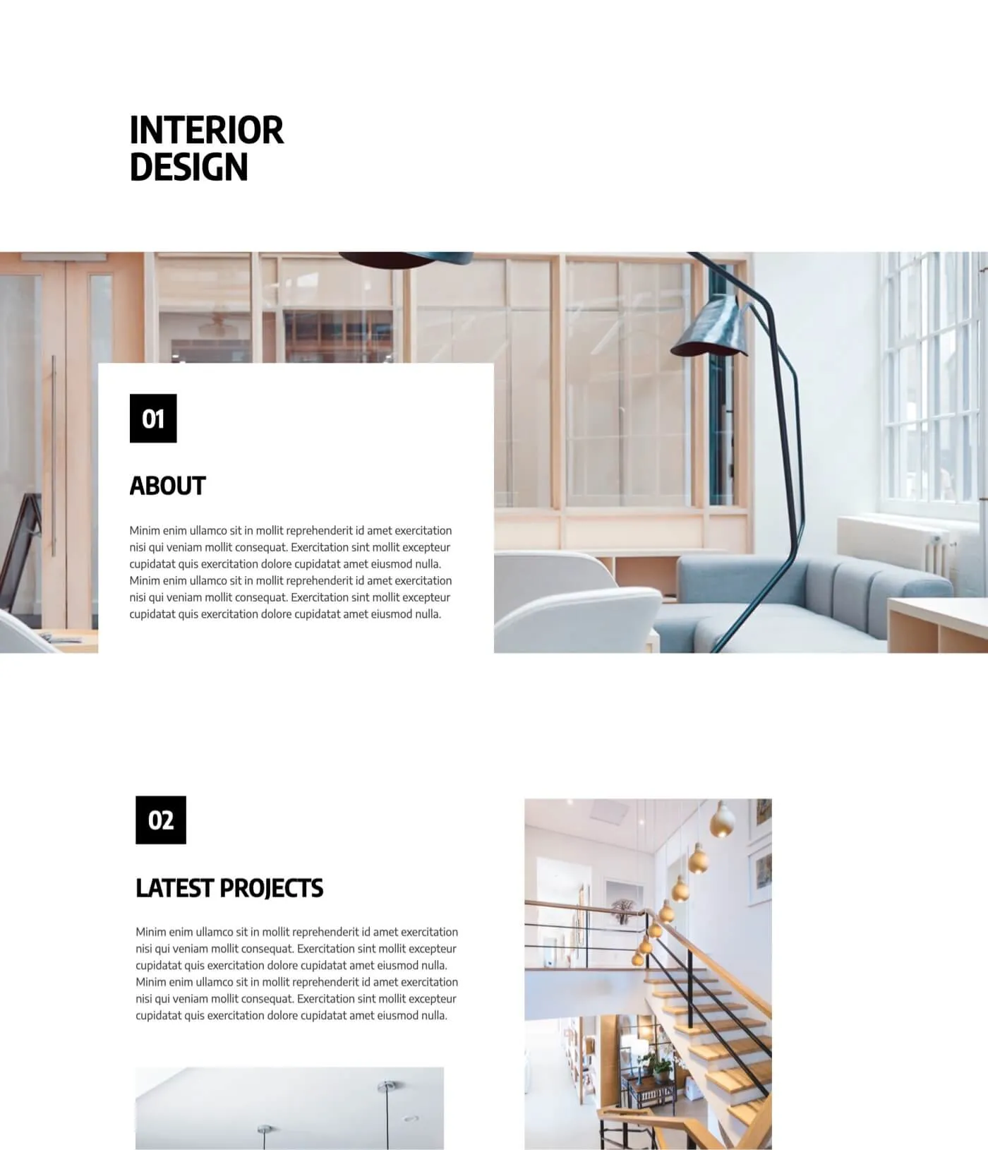 Scroll Effects Template 2