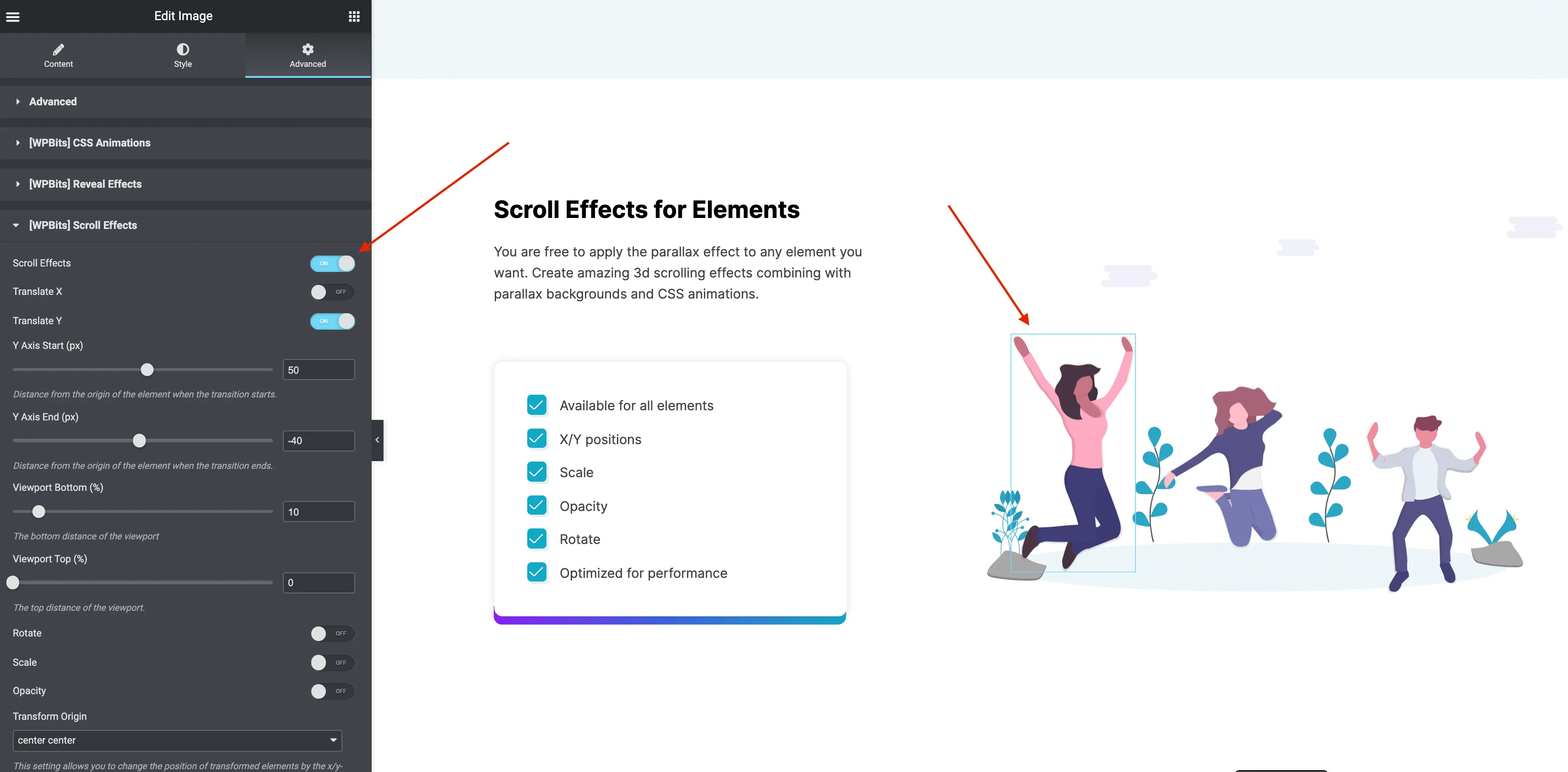 Scroll Effects