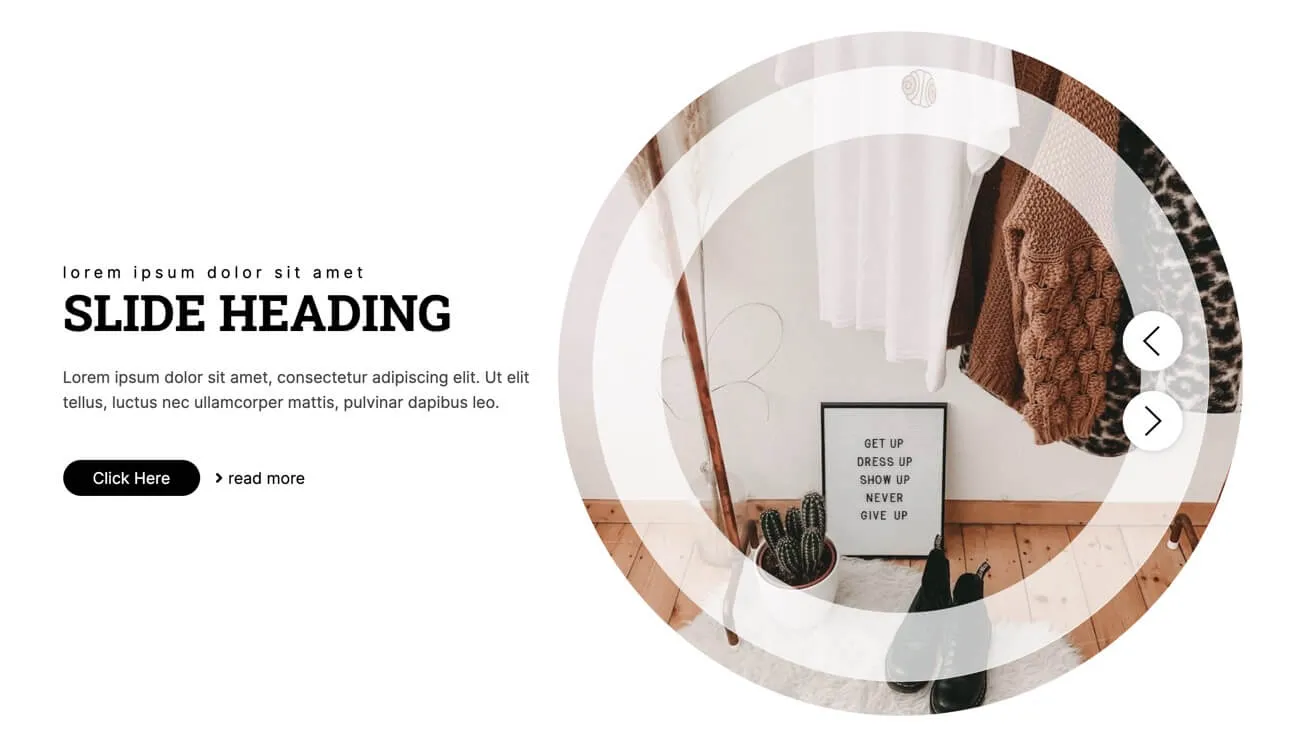 Slider Template 1