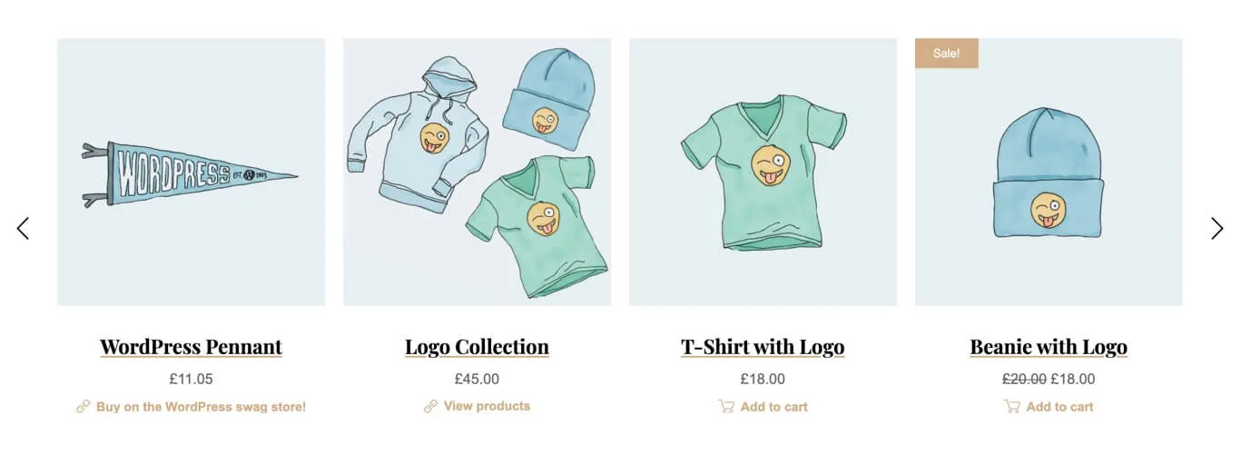 WooCommerce Product Carousel